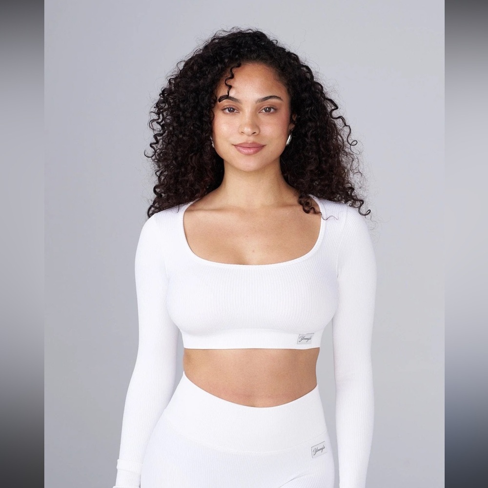YoungLA Ribbed Seamless Longsleeve Crop